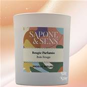 Bougie d'Ambiance Parfume - Bois Rouge - 45h