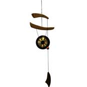 Carillon Gong Empereur Bois et Métal - 80cm