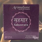 Aromafume - Briques d'Encens Chakra 7 Coronal Sahasrara 9 Briques