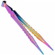 Pince Mtallique  Charbons Ardents Arc-en-ciel - 22 cm