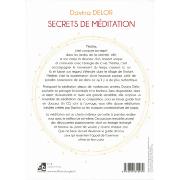 Secrets de Méditation - Livre + CD - Davina Delor