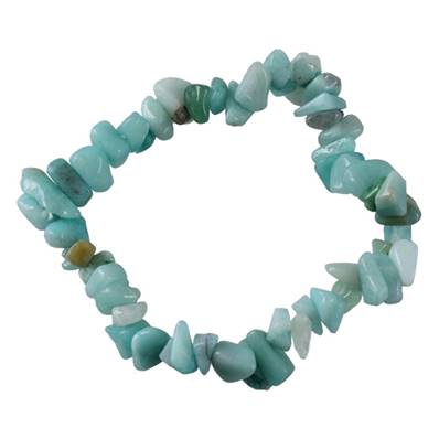 Bracelet Baroque Fin - Amazonite du Pérou