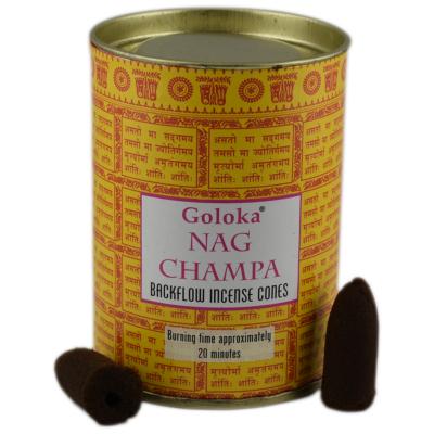 Encens Goloka Backflow Cônes - Nag Champa