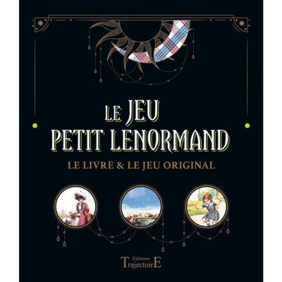 Le Jeu Petit Lenormand - Coffret Noir Trajectoire