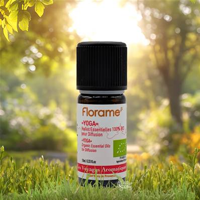 Florame - Huiles Essentielles Bio à Diffuser - Yoga 10ml