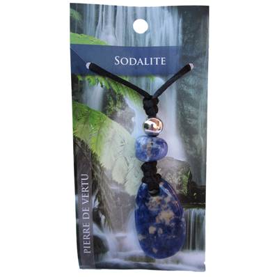 Pendentif Pierre de vertu - Sodalite