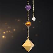 Pendule de radiesthésie - Pendule Lumière Jocelyne Fangain
