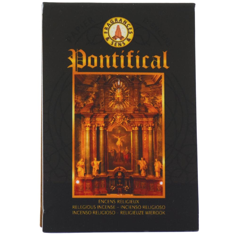 Papier d'Encens Fragrances & Sens - Pontifical Carnet de 36 Lamelles