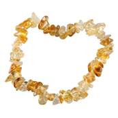 Bracelet Baroque Fin - Citrine Naturelle