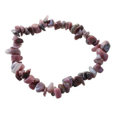 Bracelet Baroque Fin - Rhodonite