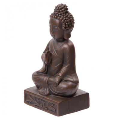 Bouddha Thaï en Méditation - Bronze 33 cm