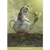 L'Oracle des Chats Fantasy - Paolo Barbieri - Jeu 23 Cartes