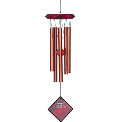 Woodstock Chimes - Carillon Feng Shui Bois Mars 5 tubes - 43cm