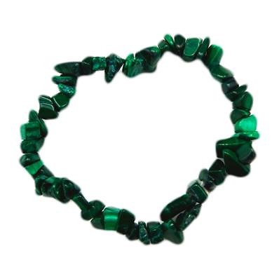 Bracelet Baroque Fin - Malachite