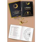 Coffret Noir Le Pendule -  Le Livre d'initiation & le Pendule Goutte Dor