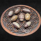 Shiva Lingam - Pierre roule - 3-4 cm