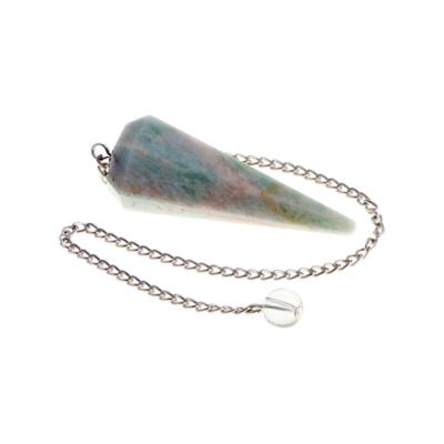 Pendule Cône à facettes - Amazonite