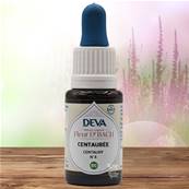Deva - Fleur du Dr Bach - Centaurée N.4 - Compte gouttes 15ml