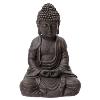 Bouddha en Méditation - Marron 31 cm
