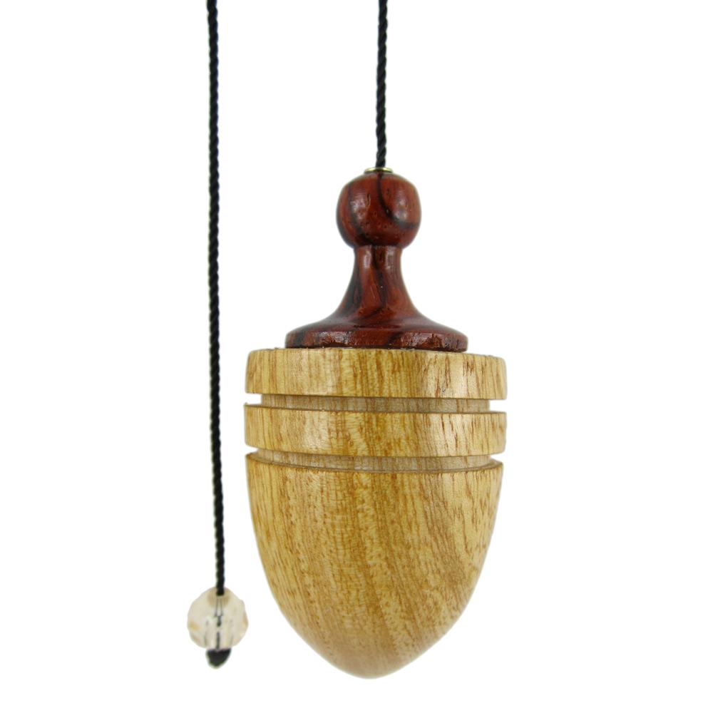 Pendule divinatoire en bois