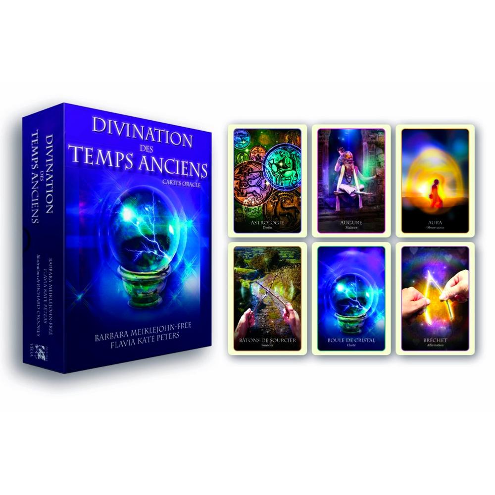 Divination des Temps Anciens - Cartes oracle - Livre + 45 cartes