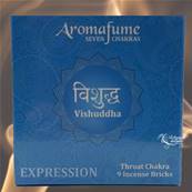 Aromafume - Briques d'Encens Chakra 5 Gorge Vishuddha 9 Briques