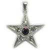 Pendentif Peter Stone Collection Nebula - Amethyst and Crystal Accented Star