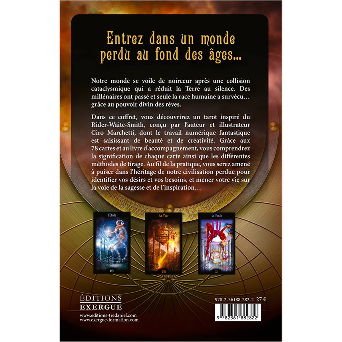 Nouveau Jeu de tarot divinatoire L'héritage du tarot divin sous emballage +  livre • Ateepique