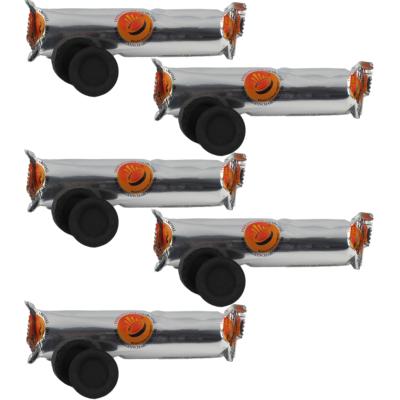Charbons Ardents 33 mm - lot de 5 rouleaux de 10 charbons