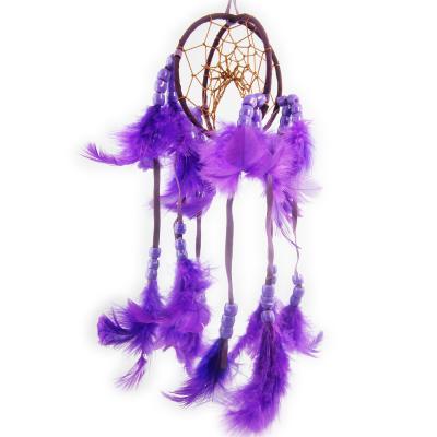 Dreamcatcher - Attrape rêve - 3D - Violet - 40cm