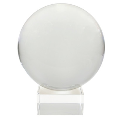 Boule de Cristal avec Support - 10 cm