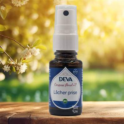 Deva - Composé Floral Dr Bach - Lâcher Prise N.7 - Spray 15ml