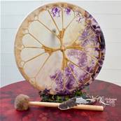 Tambour Unis-Son Thetys - Bison et Cèdre 45cm