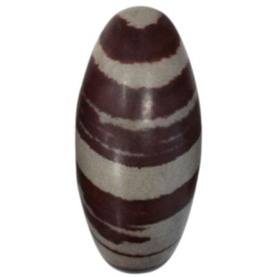 Shiva Lingam - Pierre roulée - 15 cm Qualité Extra