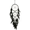 Dreamcatcher - Attrape rve - noir 4 cercles