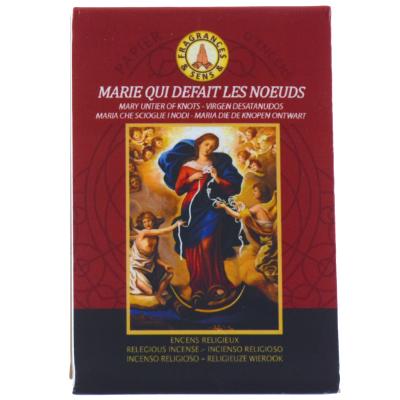 Papier d'Encens Fragrances & Sens - Marie Défait les Nœuds 36 Lamelles
