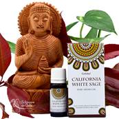 Goloka - Huile Parfumée Sauge Blanche - California White Sage