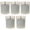 Bougie Veilleuse Votive Blanche - 30h - Lot de 5