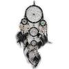 Dreamcatcher - Attrape Rve - 5 Cercles - Noir - Petit