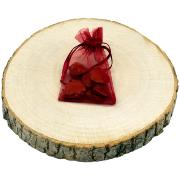 Jaspe Rouge - Pochette Petites Pierres Roules - Qualit A Taille XS