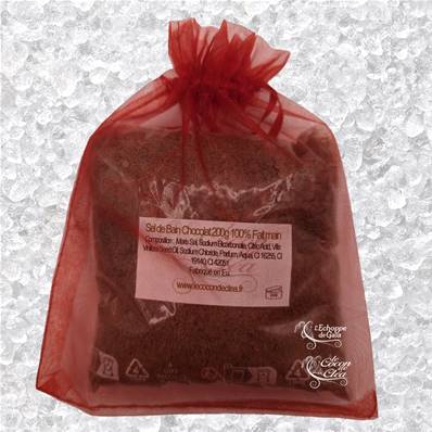 Sels de Bain Chocolat - Sachet de 200g