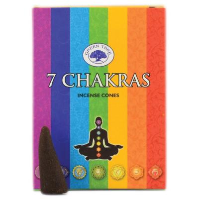 Encens Green Tree - 7 Chakras - Cônes