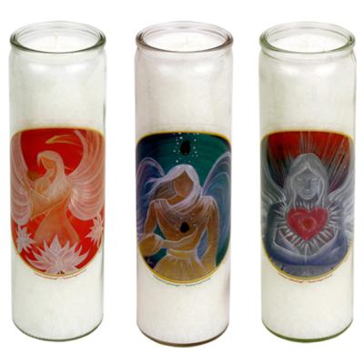 Bougie des Anges Parfumée - Lot de 3x100h