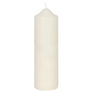 Cierge Pilier Blanc - 24x7cm - 150h
