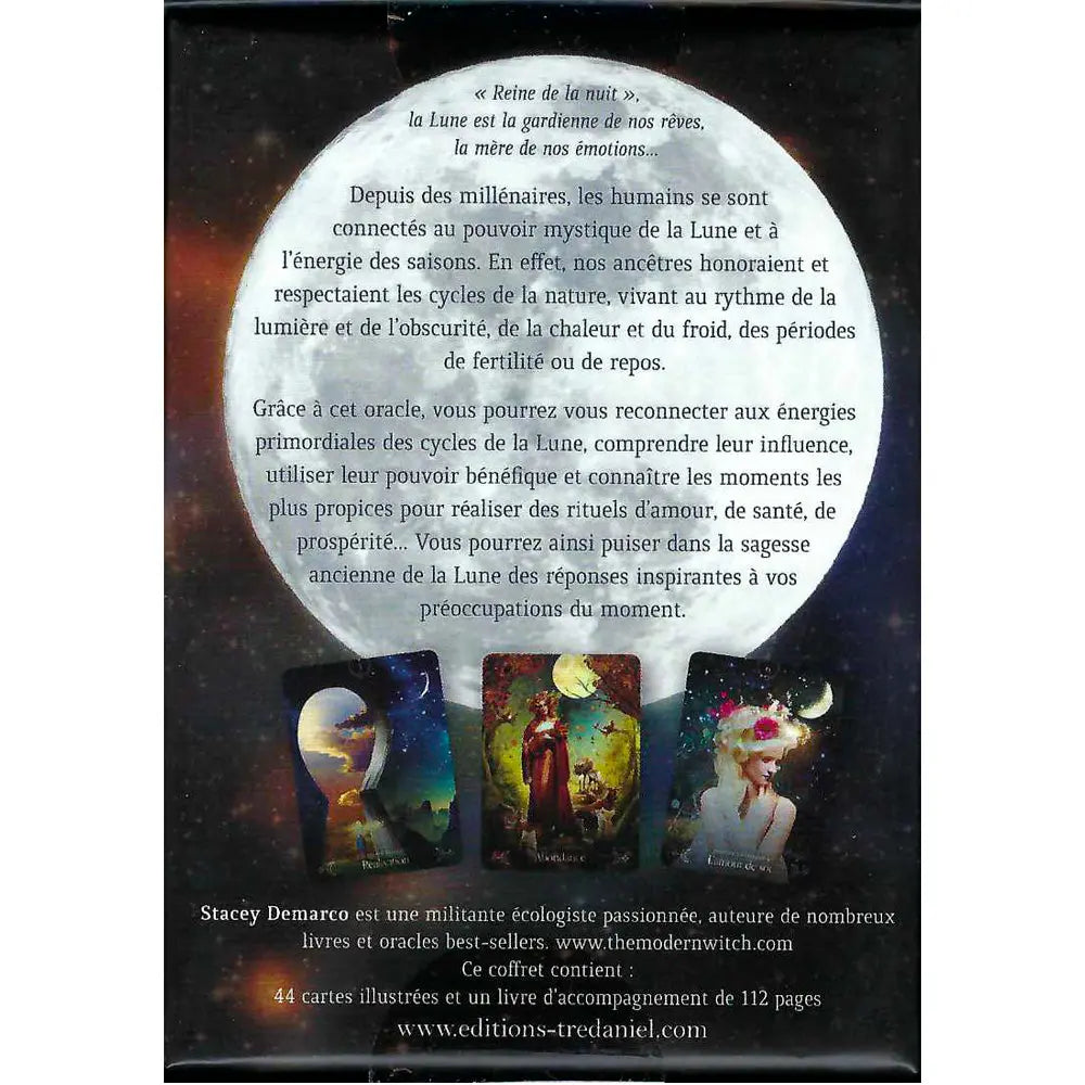 L'Oracle de la Lune - Cartes Oracle - Stacey Demarco Guy Trédaniel Editeur