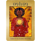 L'Oracle Angélique des Heures Miroirs - Coffret 37 Cartes Amina Ndam Editions Exergue