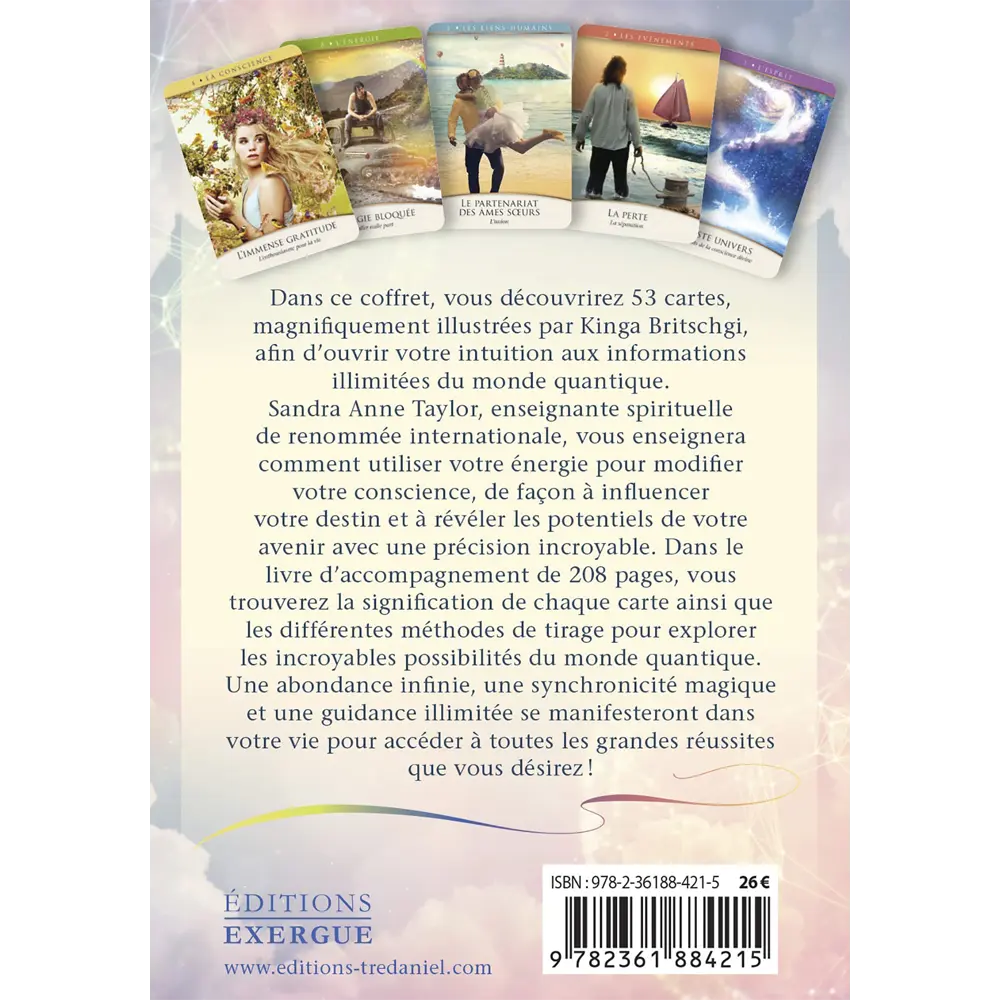 L'Oracle du Quantique - Sandra Anne Taylor - 53 Cartes Editions Exergue