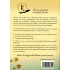 Quatrième de couverture du livre Le Pouvoir des Runes et des Mots Runiques, fond jaune dégradé avec texte de présentation, symbole rune et code-barres.