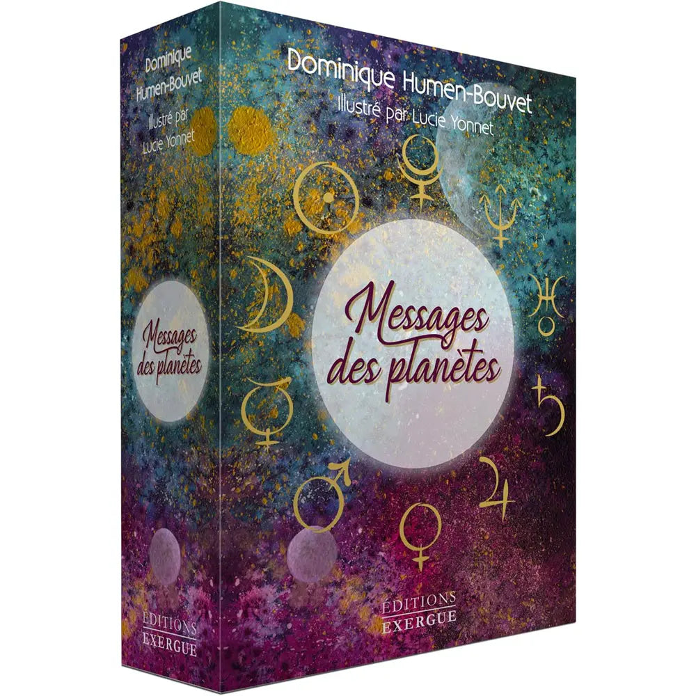 Messages des Planètes - Livre + 55 cartes Editions Exergue
