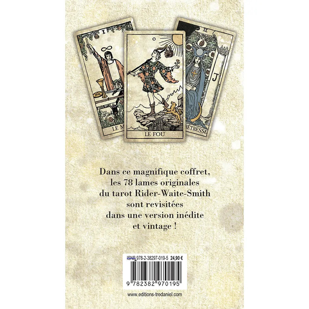 Tarot Vintage - Jeu 78 Cartes Guy Trédaniel Editeur